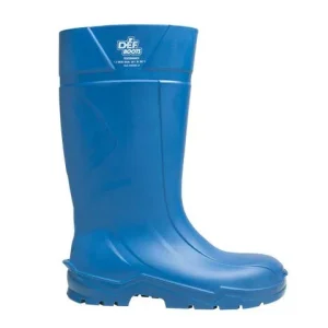 Bota defender Performance DF 720 PU azul con puntera
