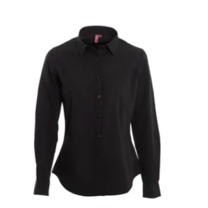 BLUSA TREVIRA BOTON CUELLO NEGRA JNLI353070