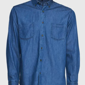 CAMISA DENIM CONFORT 100% ALGODÓN MANGA LARGA JNLI016200