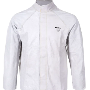 CHAQUETA CUERO KEVLAR SOLDADOR MIR101EX