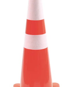 CONO PVC 36 " C/ 2 CINTAS REFLECT. NARANJO MCC036EX