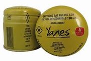 CARTUCHO GAS BUTANO CON VALVULA SEGURIDAD 190GRS YANES FR7023AC