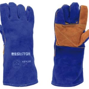 GUANTE SOLDADOR AZUL KEVLAR 14 EAF853EX