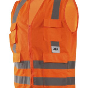 CHALECO REFLECTANTE XTR 4 BOLSILLO  FLUOR  ACE311109020049