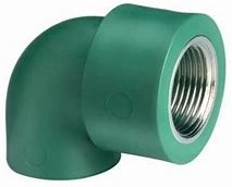 CODO PPR 90° HI 20MM X 1/2 FT1017