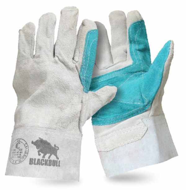 GUANTE DESCARNE BLACK BULL REFUERZO VERDE  ACE221310510000
