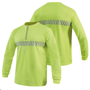 POLERA M/L COOLDRY BLACK BULL AMARILLO FLUOR CON CINTA  ACE311119493913