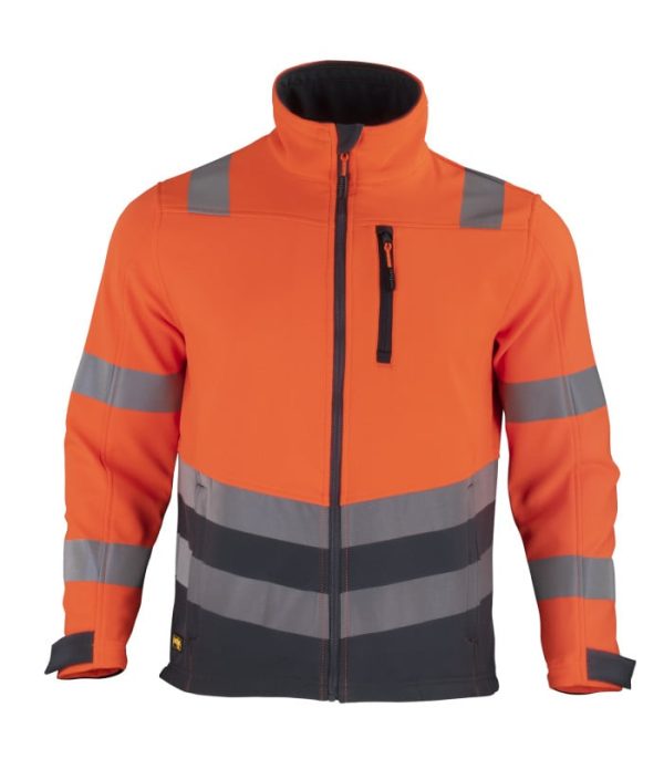 Chaqueta Softshell Hi-Vis Clase 2 Manga Larga Hombre TE08501