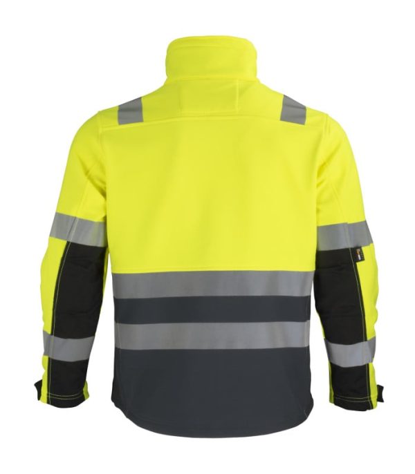 Chaqueta Softshell Hi-Vis Clase 2 Manga Larga Hombre TE08501 - Imagen 4