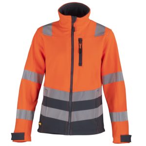 Chaqueta Softshell Hi-Vis Clase 2 Manga Larga Mujer TE08510