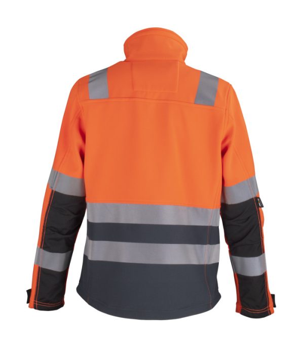 Chaqueta Softshell Hi-Vis Clase 2 Manga Larga Mujer TE08510 - Imagen 2