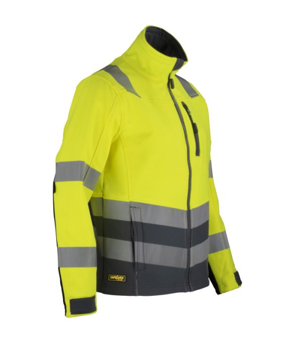 Chaqueta Softshell Hi-Vis Clase 2 Manga Larga Mujer TE08510 - Imagen 4