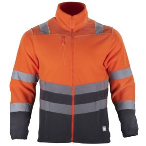 MICROPOLAR HI-VIS CLASE 2 BI-COLOR MANGA LARGA HOMBRE TE03199