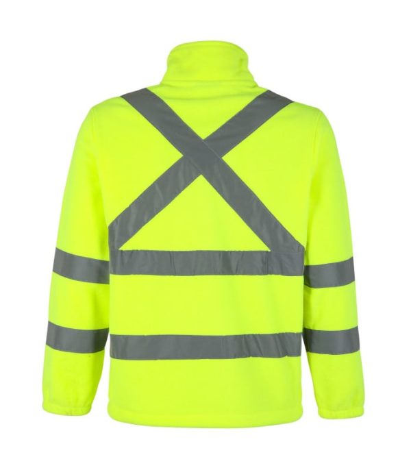 Micropolar Hi-Vis Clase 3 Manga Larga Hombre TE03269 - Imagen 3