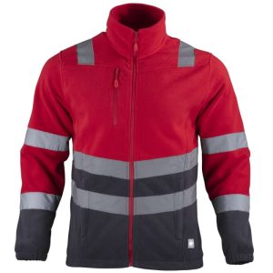 MICROPOLAR IRON LINE CON CINTA REFLECTIVA MANGA LARGA HOMBRE TE03239