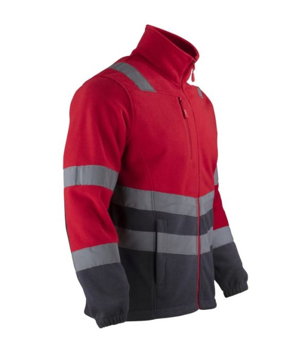 MICROPOLAR IRON LINE CON CINTA REFLECTIVA MANGA LARGA HOMBRE TE03239 - Imagen 3