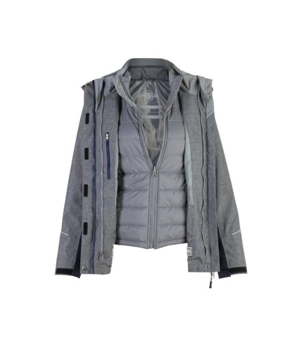Parka 3 en 1 Desmontable Secuoya Manga Larga Mujer TE08002