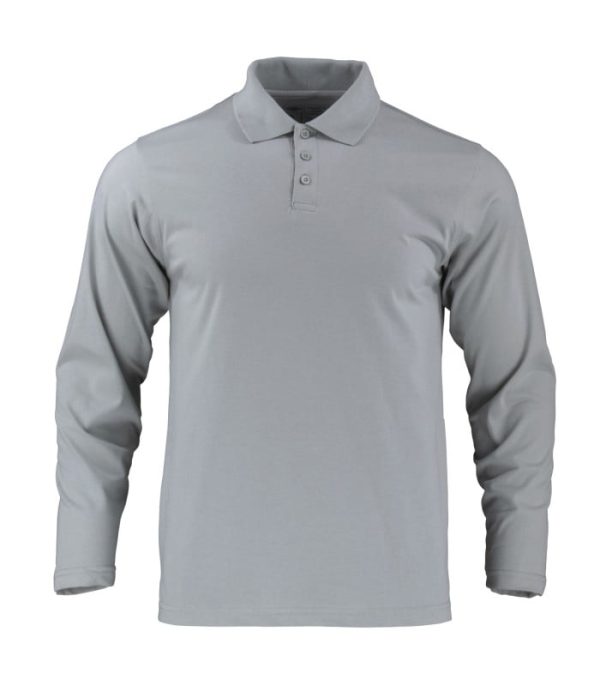 Polera Polo DryFresh Smooth® 60% Algodón Manga Larga Hombre TE02306 - Imagen 2