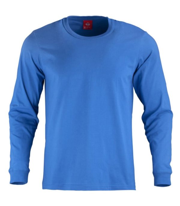 Polera 100% Algodón Manga Larga Hombre TE01074 - Imagen 3