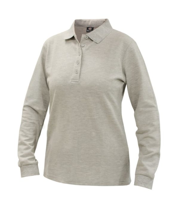 Polera Polo Confort Spandex Manga Larga Mujer  TE02356