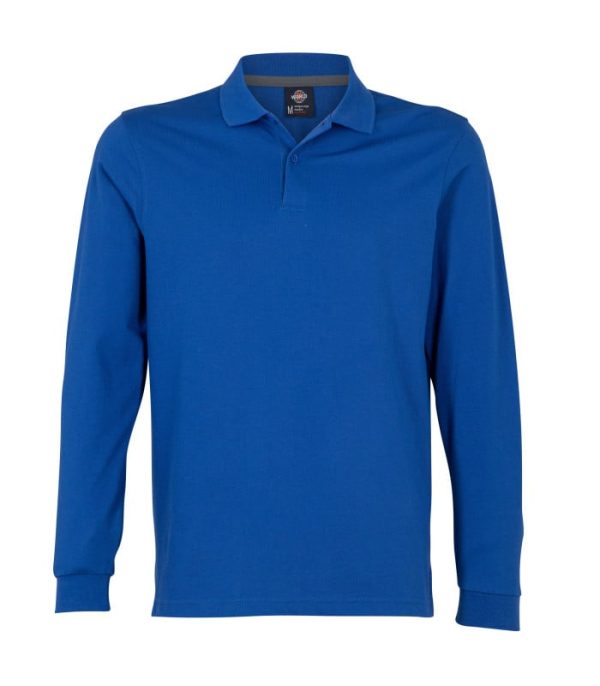 Polera Polo DryFresh® 60% Algodón Manga Larga Hombre TE02256 - Imagen 3