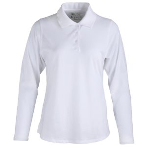 Polera Polo DryFresh Smooth® 60% Algodón Manga Larga Mujer TE02316