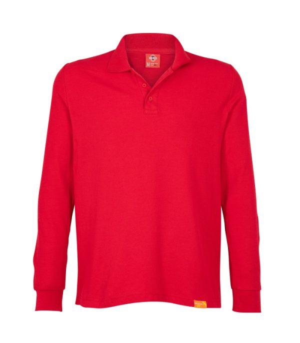 Polera Polo 60% Algodón Manga Larga Hombre TE02146