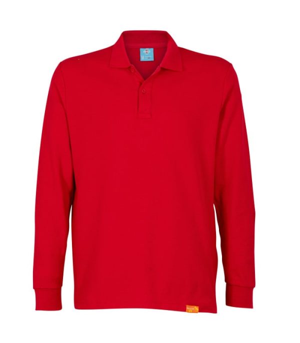 Polera Polo 80% Algodón Manga Larga Hombre TE02026