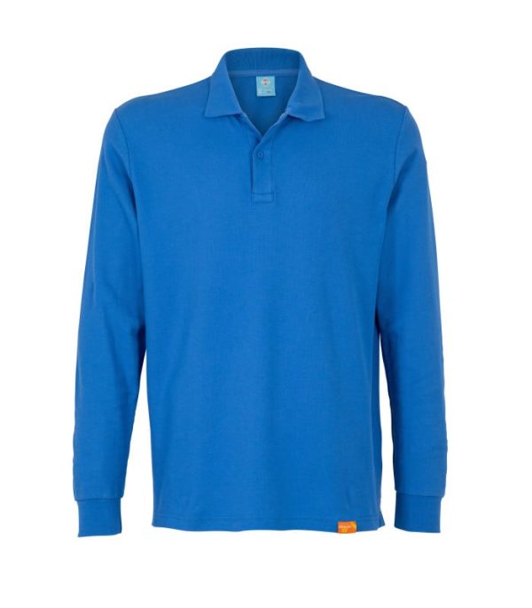 Polera Polo 80% Algodón Manga Larga Hombre TE02026 - Imagen 3