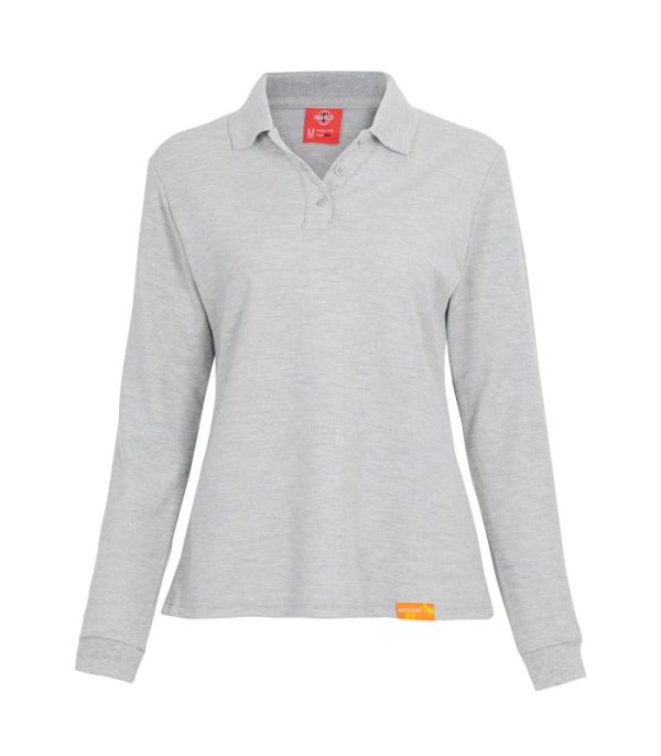 Polera Polo 60% Algodón Manga Larga Mujer TE02166