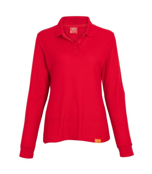 Polera Polo 60% Algodón Manga Larga Mujer TE02166 - Imagen 2