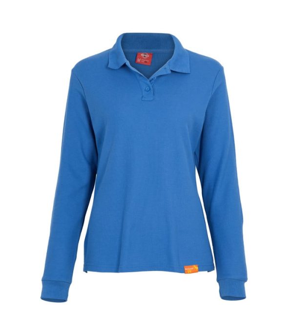 Polera Polo 60% Algodón Manga Larga Mujer TE02166 - Imagen 3